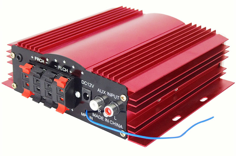 amplificador est&eacute;reo de carro