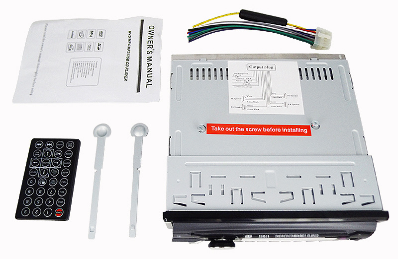 Un reproductor MP3 para coche Din